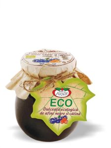 Dulceață eco cu afine negre și cătină 320g