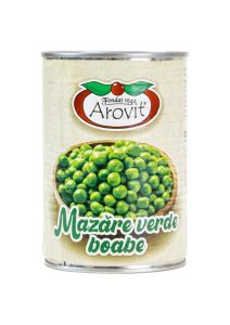 Mazăre verde boabe 420g
