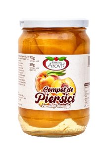 Compot de piersici 700g