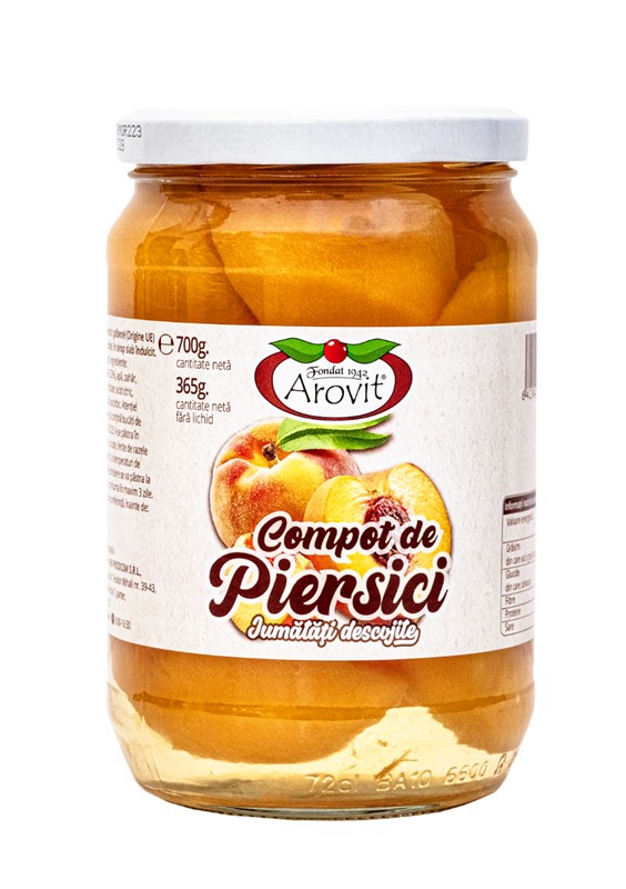 Compot de piersici 700g